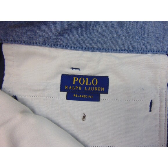 Polo Ralph Lauren‎ Shorts Mens 35 Relaxed Fit Blue - Picture 8 of 10